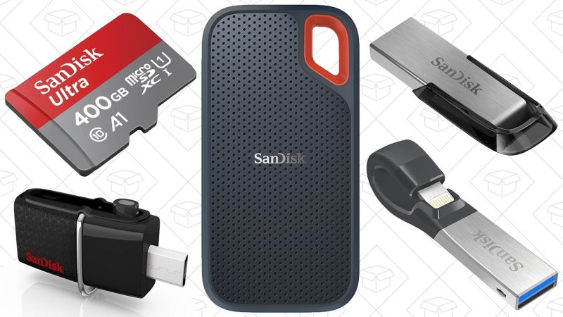 Gold Box de SanDisk | AmazonGráfico: Shep McAllister